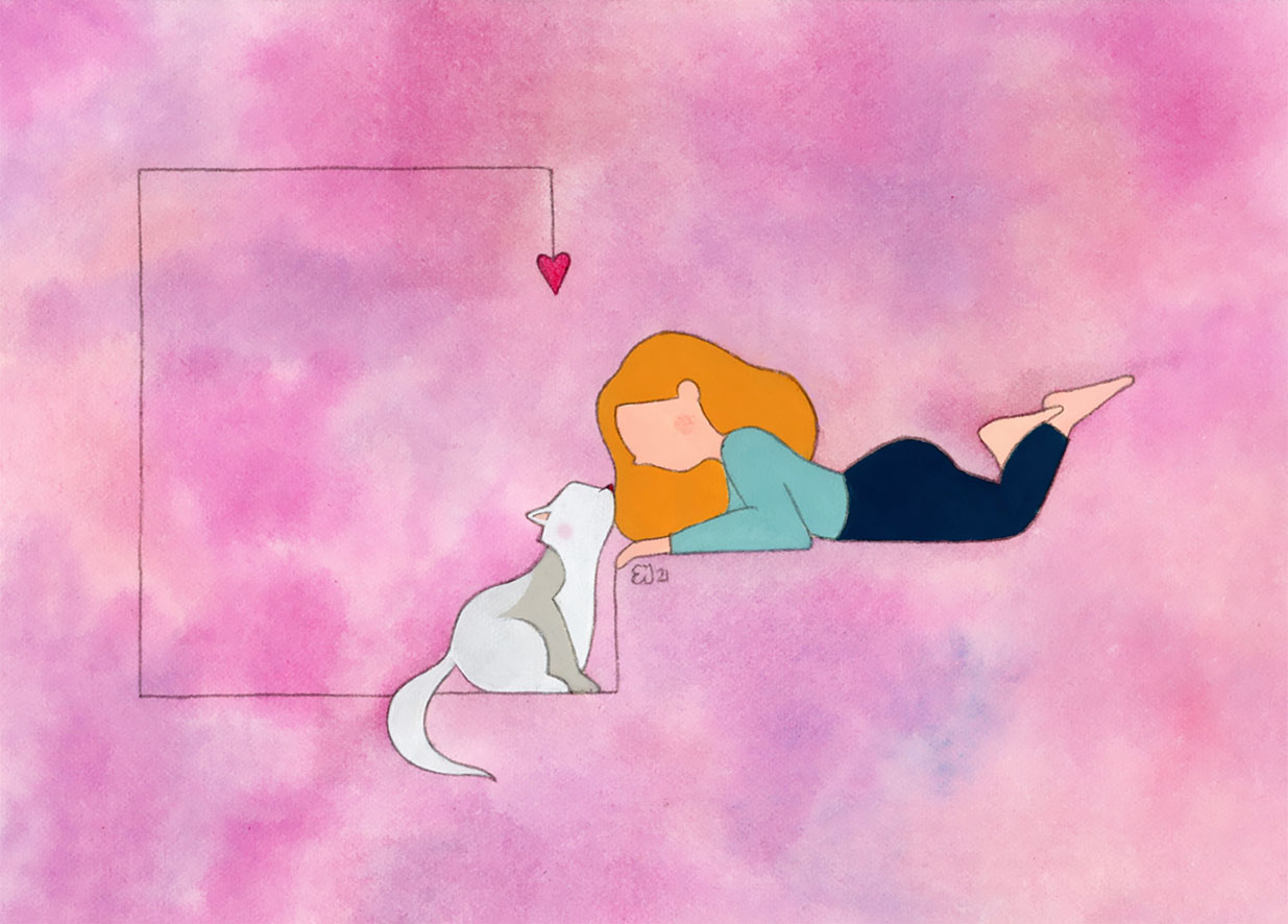 Bambina con gatto | © Elena Iandelli