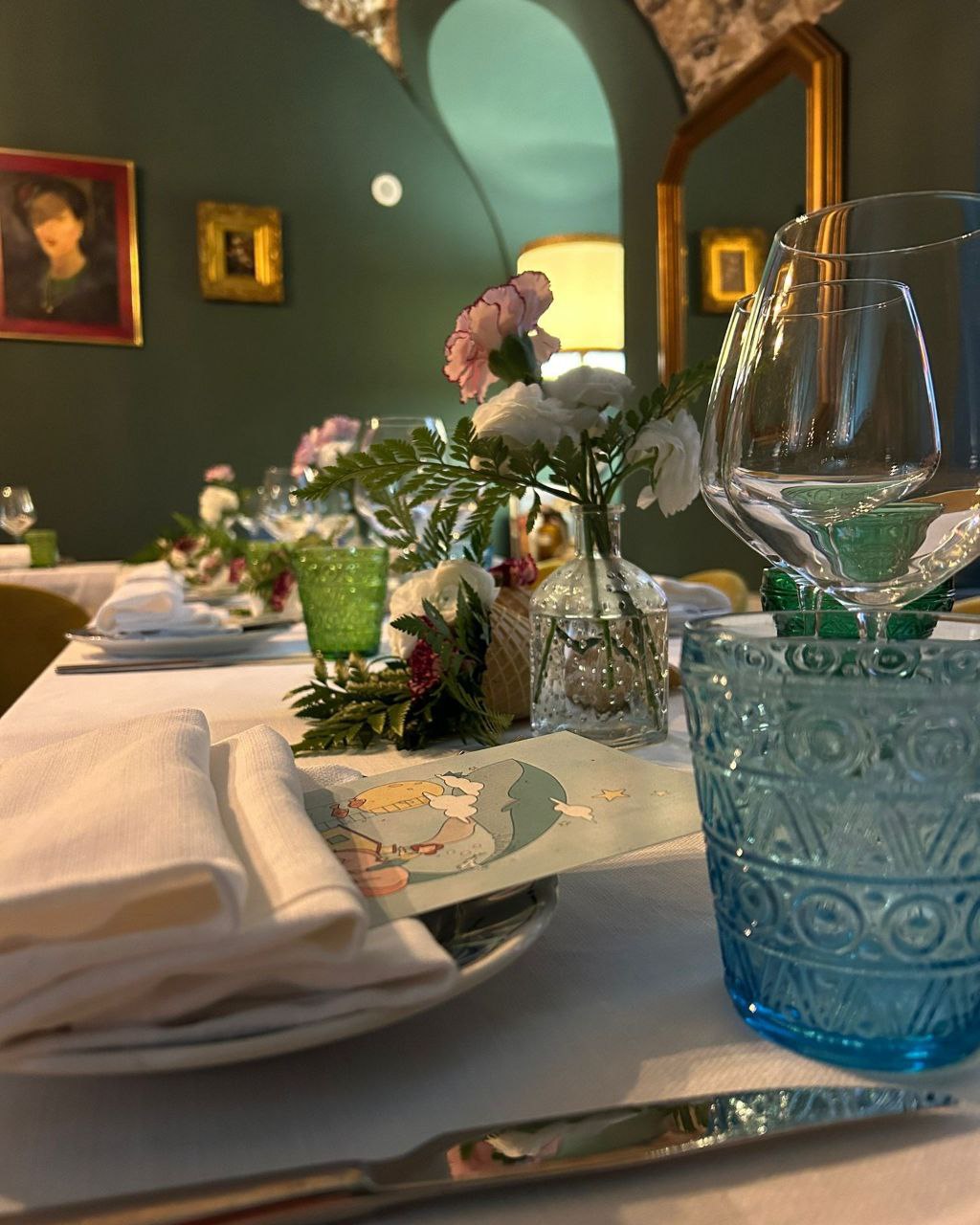 Allestimento menù per un battesimo |  © Elena Iandelli