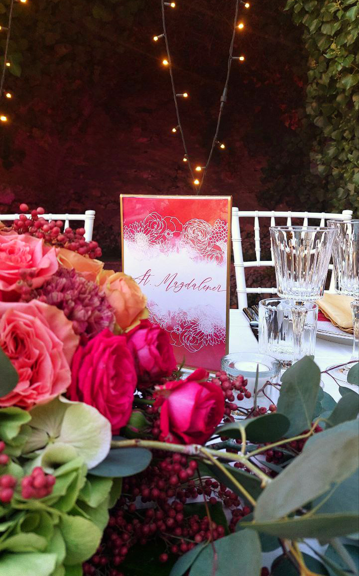 Segnatavolo per un matrimonio | © Elena Iandelli